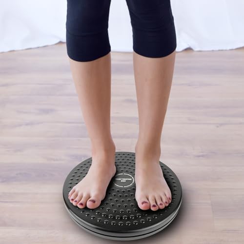 Waist Whisper Disc,Body Twister Waist Twister Body Shaping Rotating Board for Women's Twisting Sports Equipment Aerobic Exercise Foot Massage