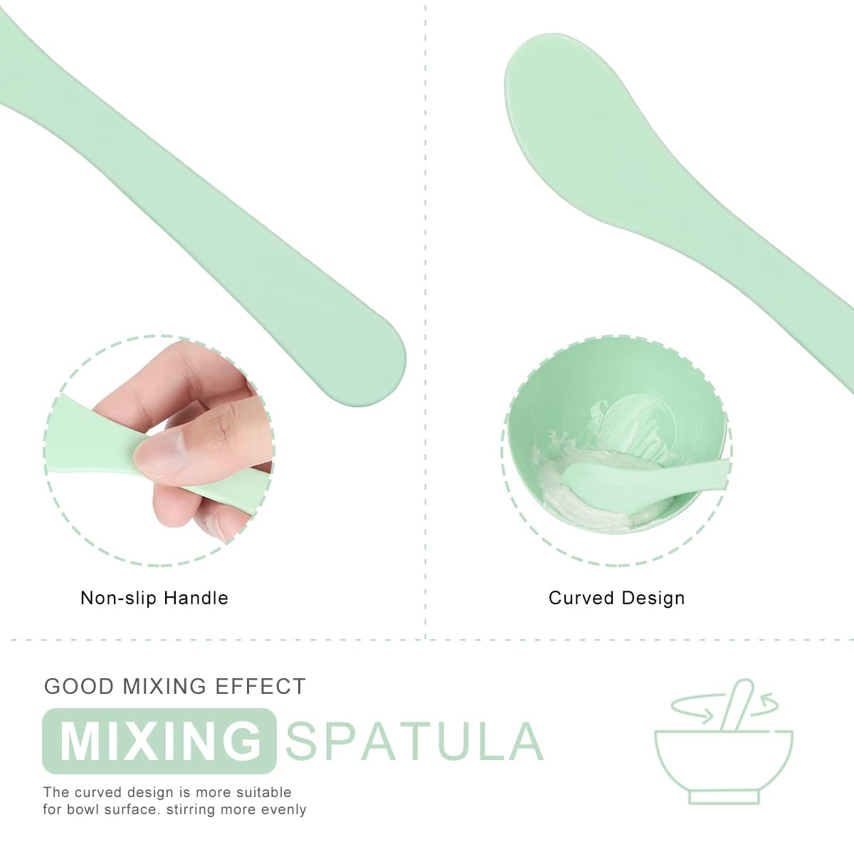 4-in-1 Professional Facial Tool Kit - DIY Mask Mixing Bowl, Brush, Spatula & Spoon for At-Home Spa Skincare